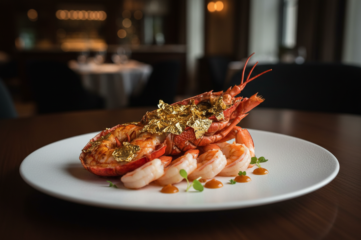 Millionaires Ultra High End Menu (HNWI) £350 per person
