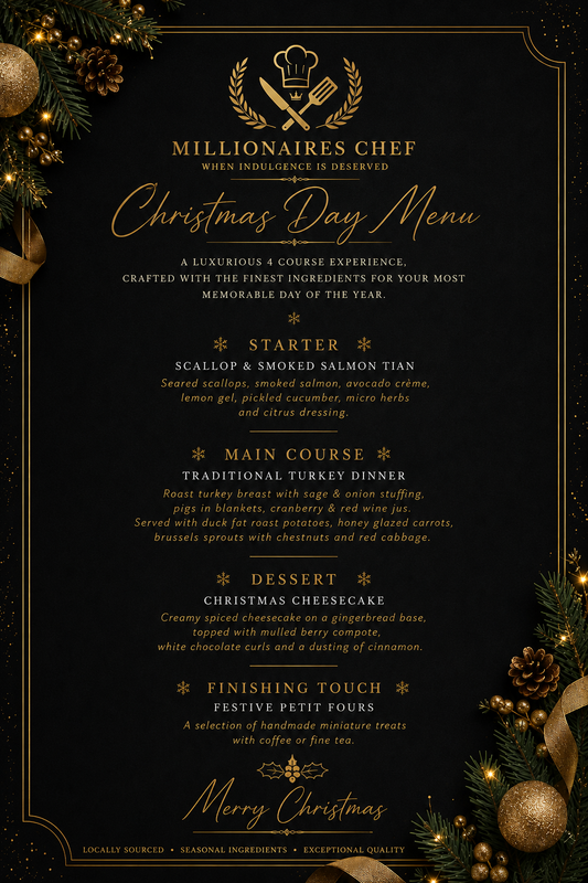 Christmas Lunch/Dinner. £75 Per Head